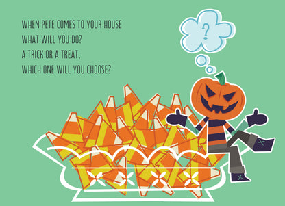 Tricky Pete Children's Halloween Book - Hardcover