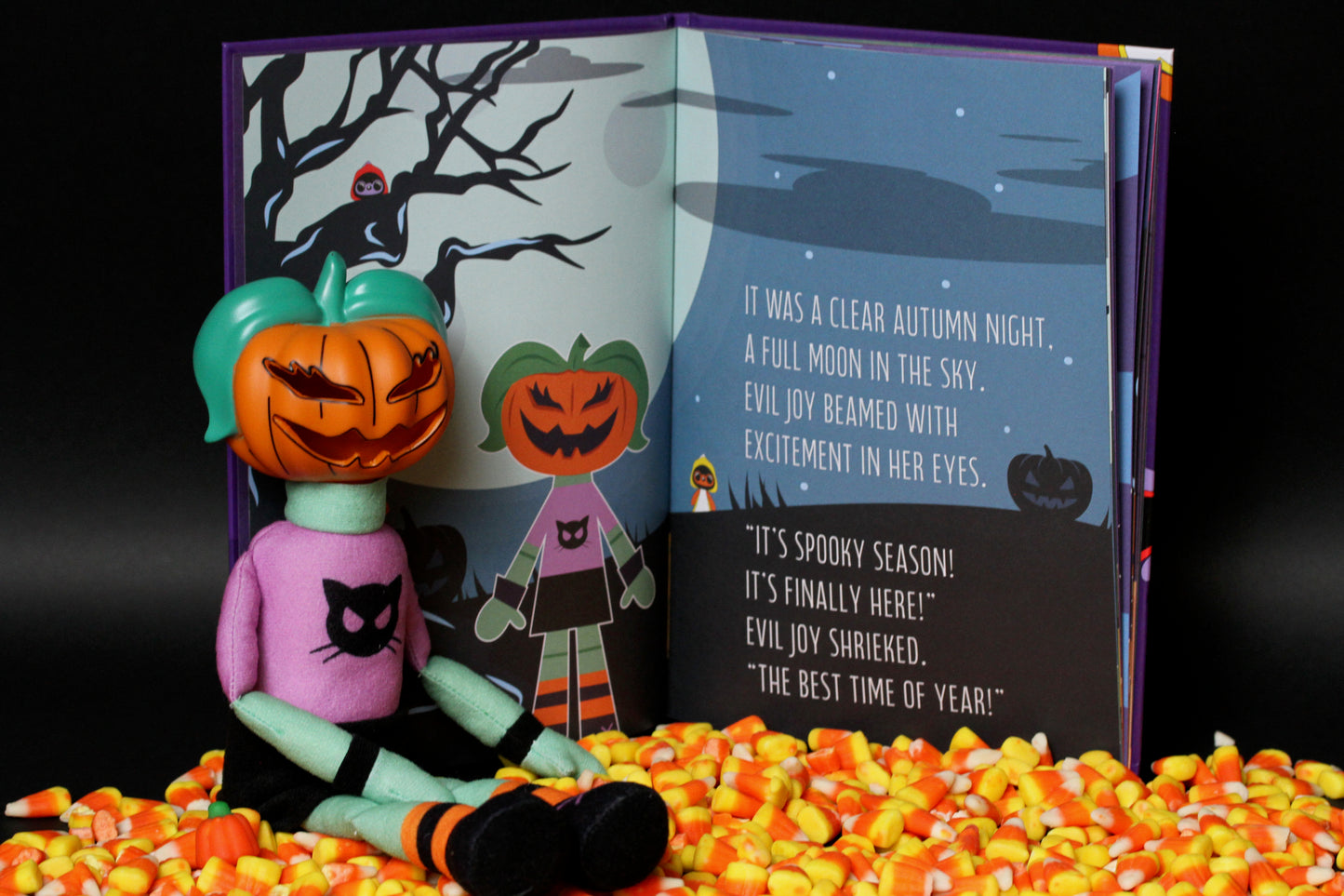 Preorder - Evil Joy Bundle - Evil Joy + Book + Spooky Time Album (Expected shipping Aug 6th)