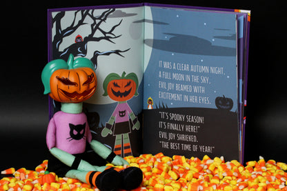 Preorder - Evil Joy Bundle - Evil Joy + Book + Spooky Time Album (Expected shipping Aug 6th)