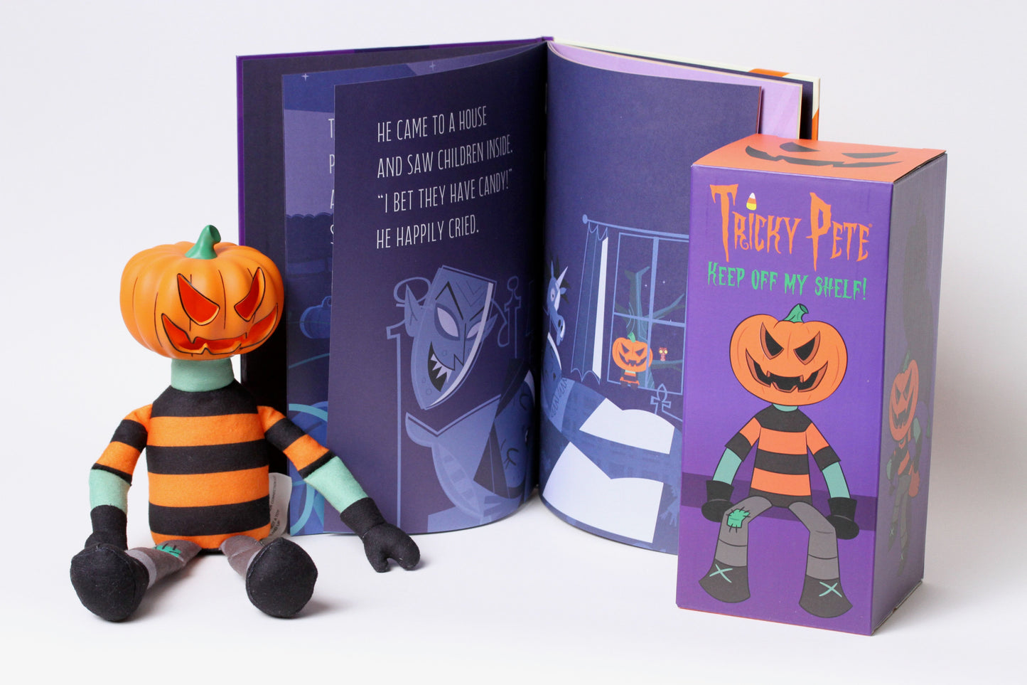 PreOrder Bundle - Tricky Pete + Book + Spooky Time Album (Estimated Shipping August 1st)