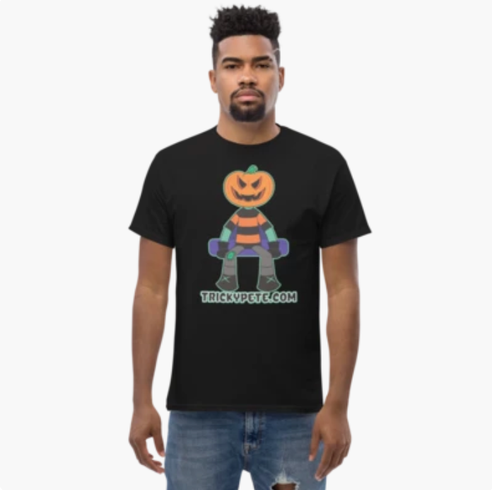 Tricky Pete Black Classic T-Shirt