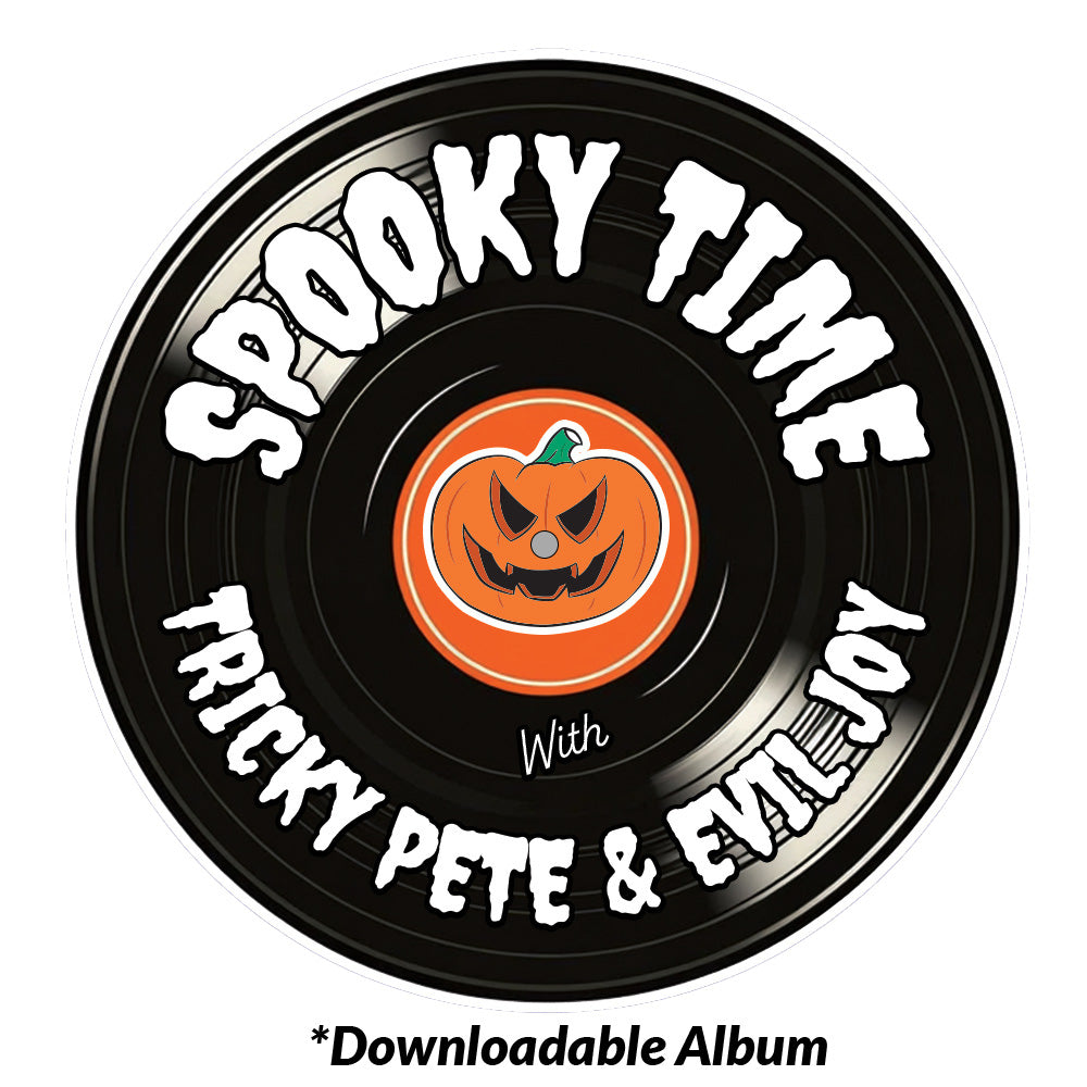 PreOrder Bundle - Tricky Pete + Book + Spooky Time Album (Estimated Shipping August 1st)